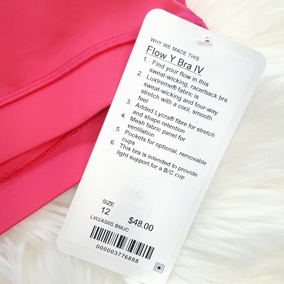 Lululemon Flow Y Luon Raceback Sports Bra IV - Picture 6 of 8
